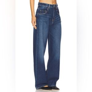 Icon Denim Los Angeles Popy Wide-Leg Jeans in Deep Blue Size 32 NWT
